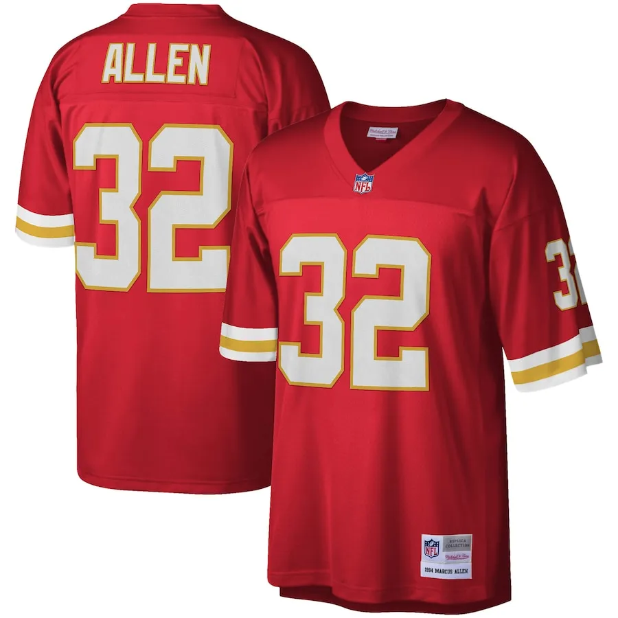 Marcus Allen Kansas City Chiefs Mitchell &amp Ness Legacy Replica Jersey - Red