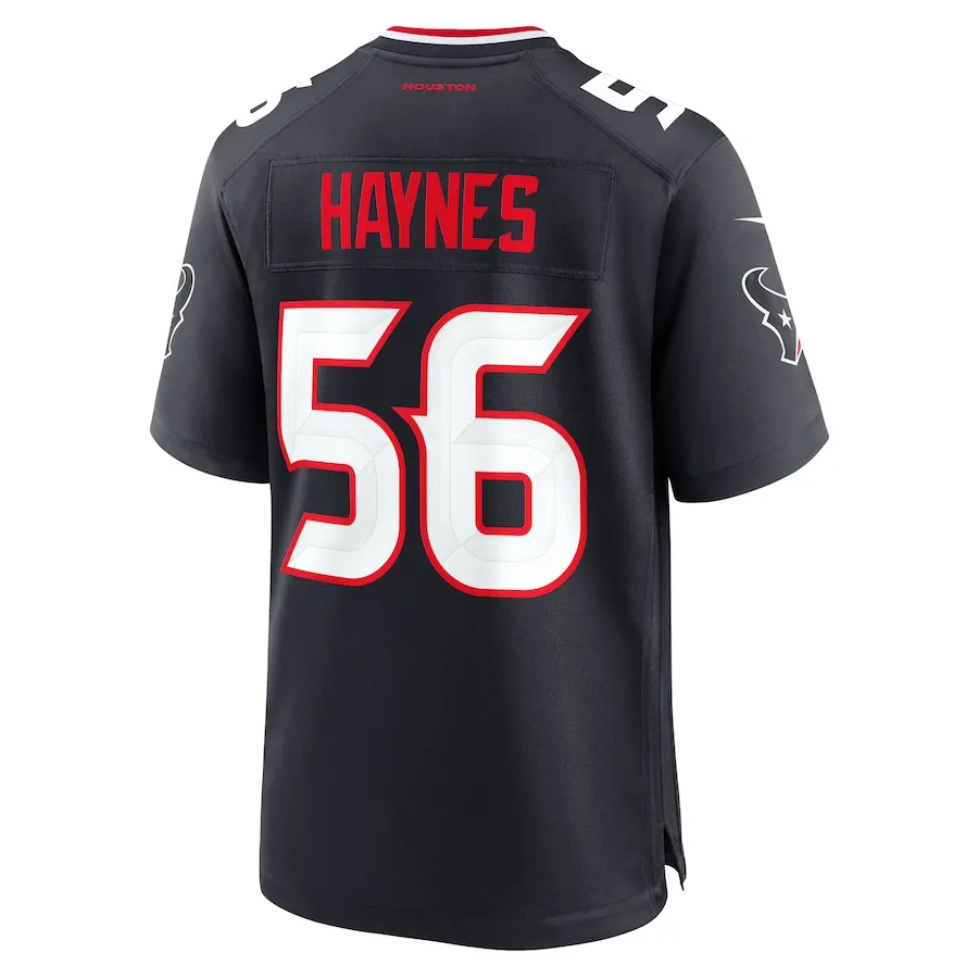 Marcus Haynes Houston Texans Nike Team Game Jersey -  Navy