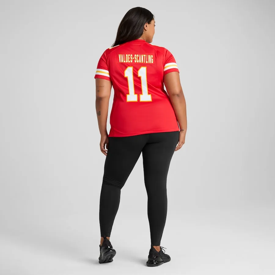 Marquez Valdes-Scantling Kansas City Chiefs Nike Women's Game Jersey - Red