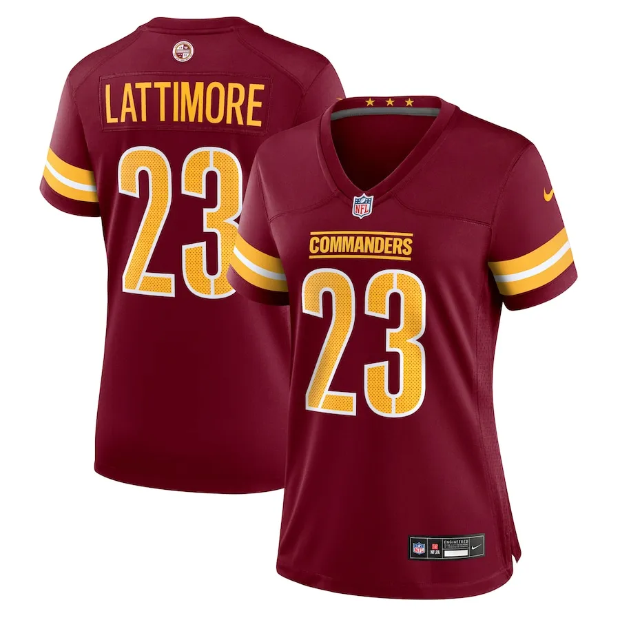 Marshon Lattimore Washington Commanders Nike Women's  Game Jersey -  Burgundy