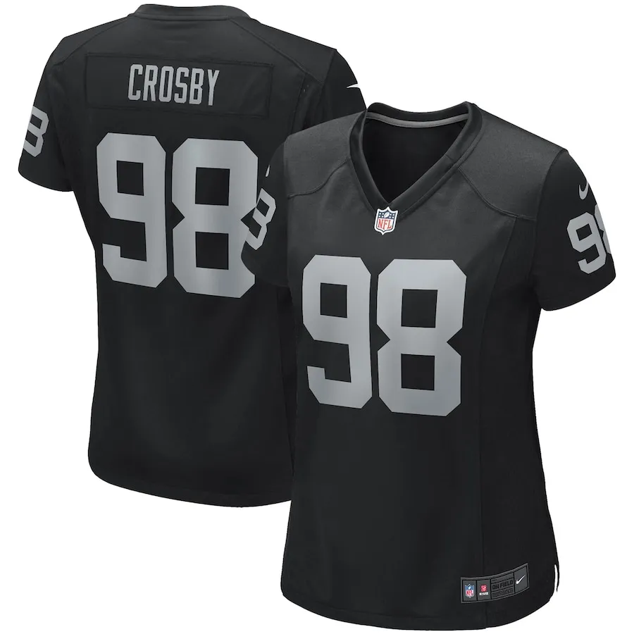 Maxx Crosby Las Vegas Raiders Nike Women's Game Jersey - Black