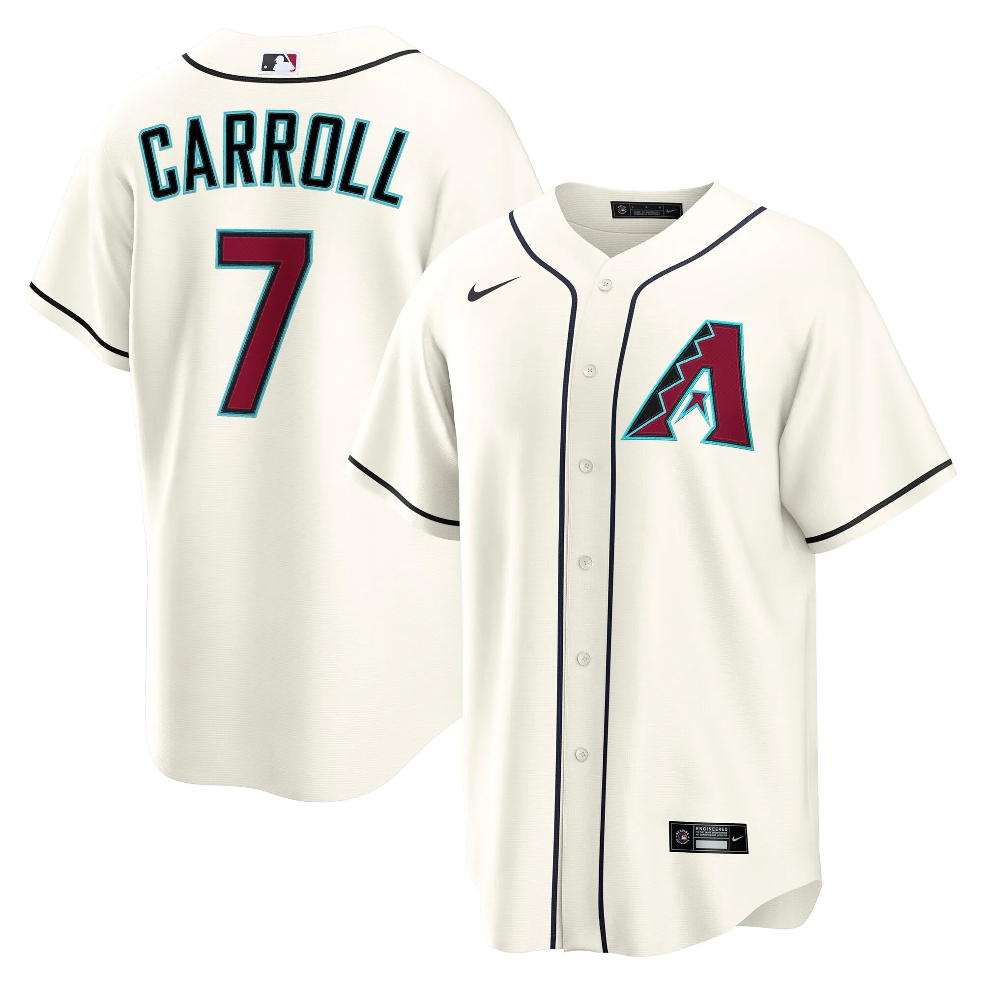 Corbin Carroll Arizona Diamondbacks Nike Home Replica Jersey - Cream