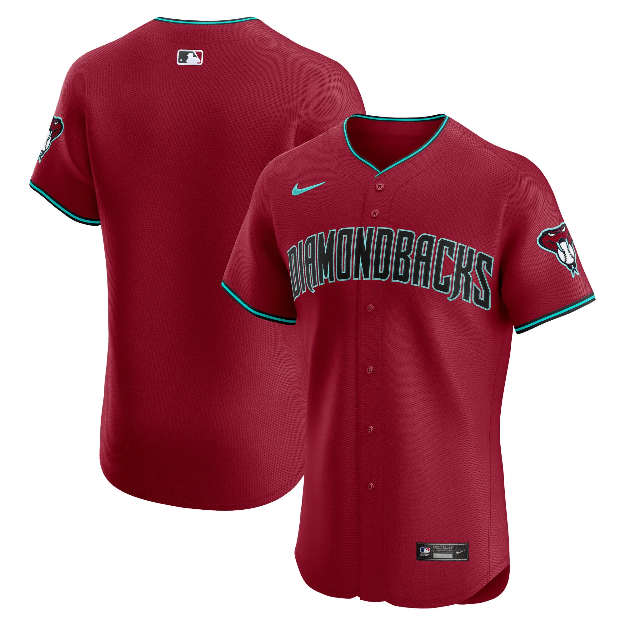 Arizona Diamondbacks Nike Alternate 2 Elite Jersey - Red