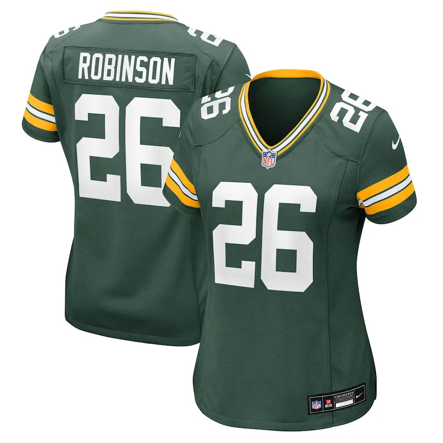 Micah Robinson Green Bay Packers Nike Women's Team Game Jersey -  Green
