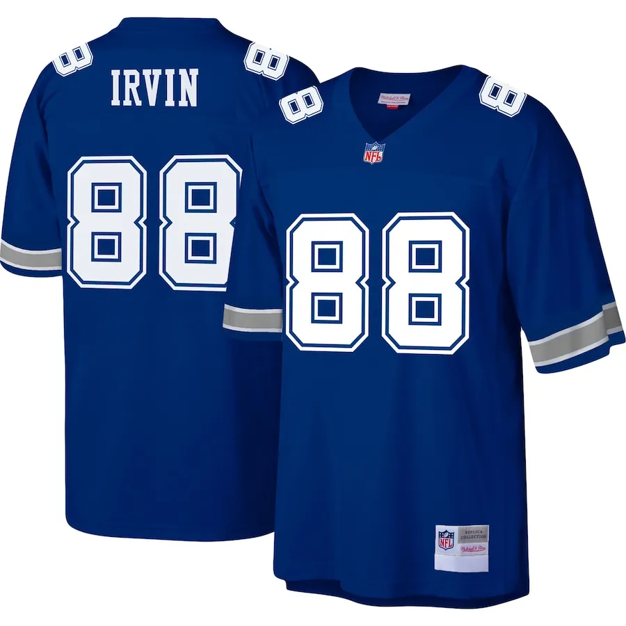 Michael Irvin Dallas Cowboys 1996 Mitchell &amp Ness Authentic Throwback Retired Player Jersey - Royal