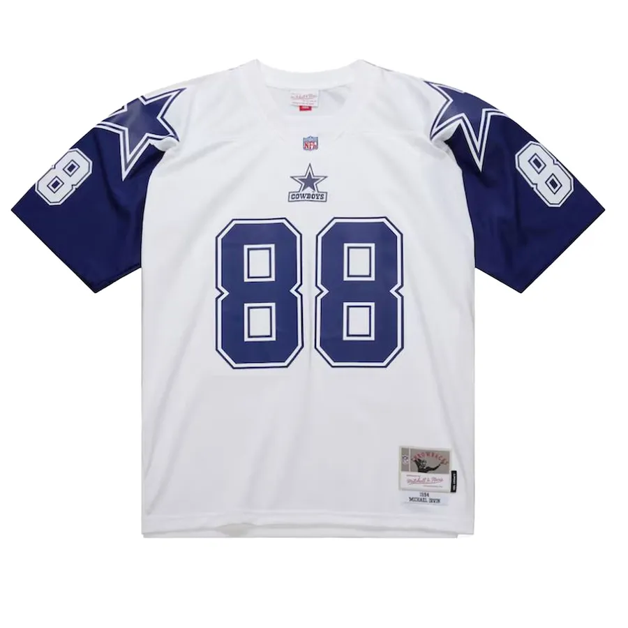 Michael Irvin Dallas Cowboys Mitchell &amp Ness 1994 Alternate Legacy Replica Jersey - White