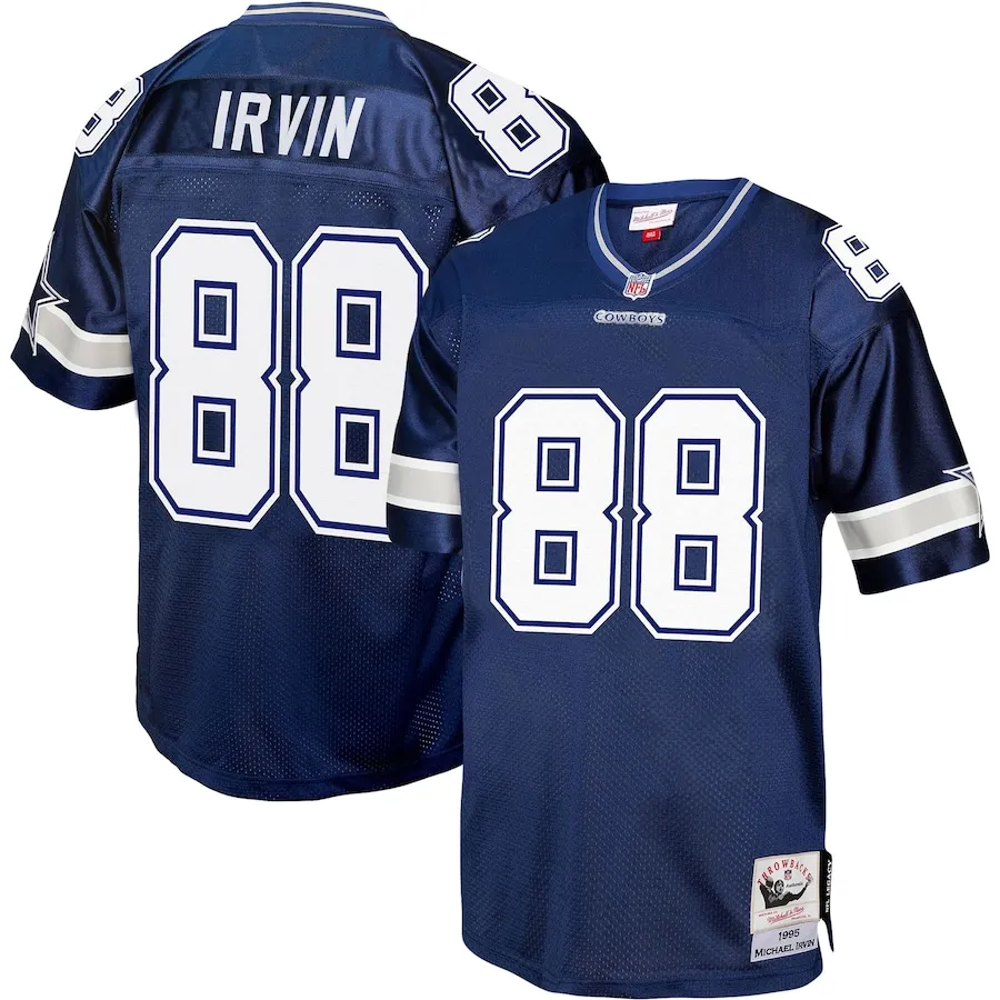Michael Irvin Dallas Cowboys Mitchell &amp Ness Legacy Replica Jersey - Navy