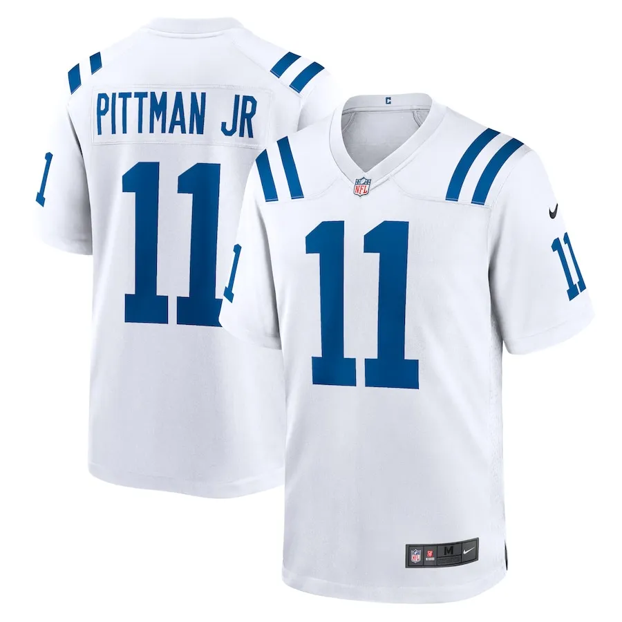 Michael Pittman Jr. Indianapolis Colts Nike Game Jersey - White