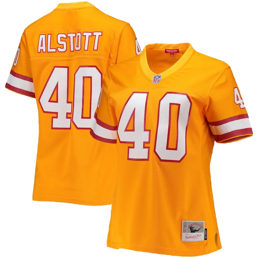 Mike Alstott Tampa Bay Buccaneers Mitchell &amp Ness Women's Legacy Replica Player Jersey - Orange