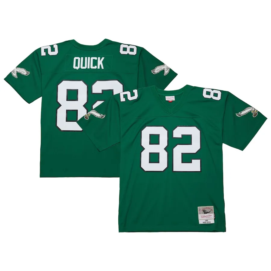 Mike Quick Philadelphia Eagles Mitchell &amp Ness Legacy Replica Jersey - Kelly Green