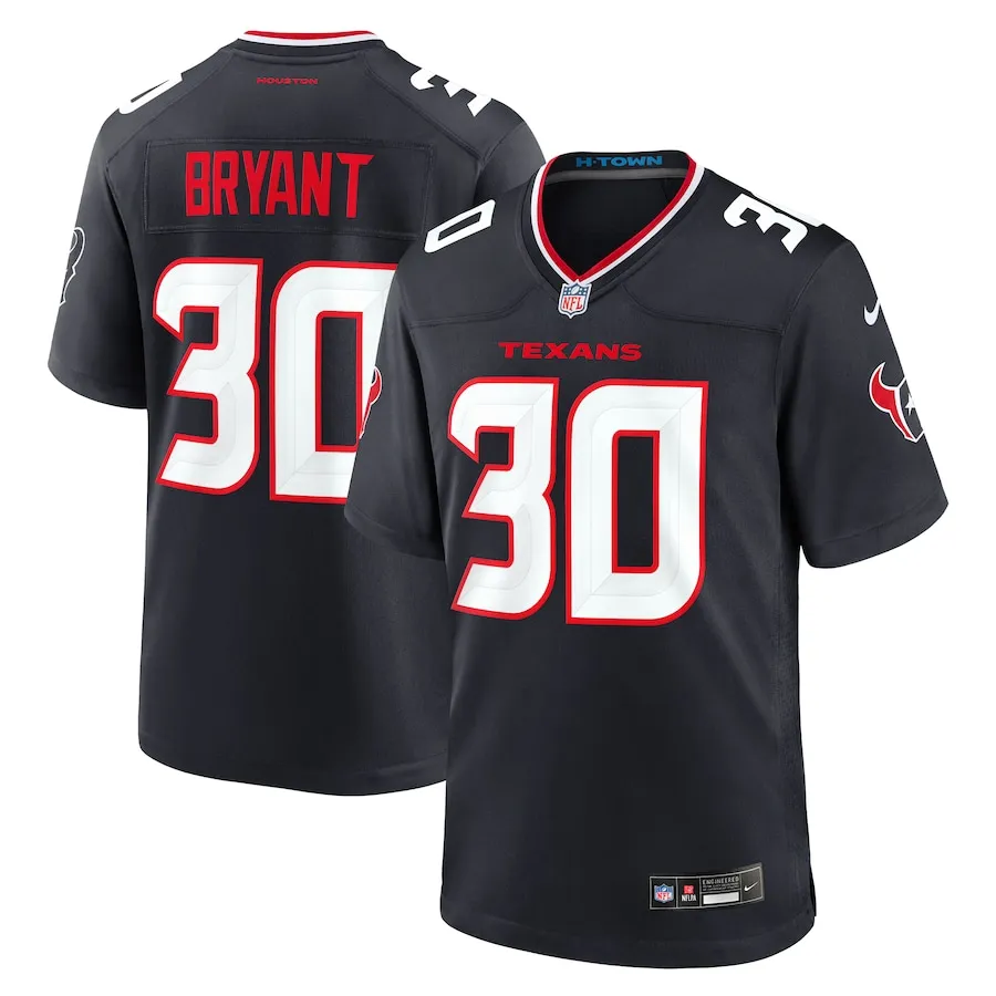 Myles Bryant Houston Texans Nike Team Game Jersey -  Navy 5884