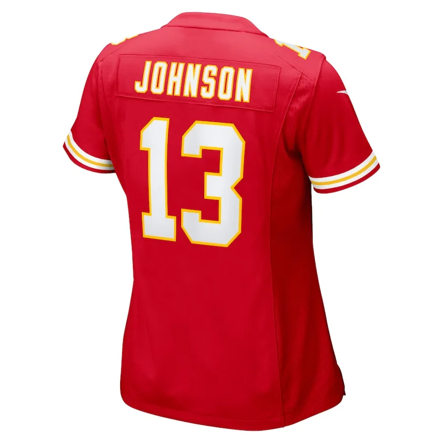 Nazeeh Johnson Kansas City Chiefs Nike Women's Game Player Jersey - Red