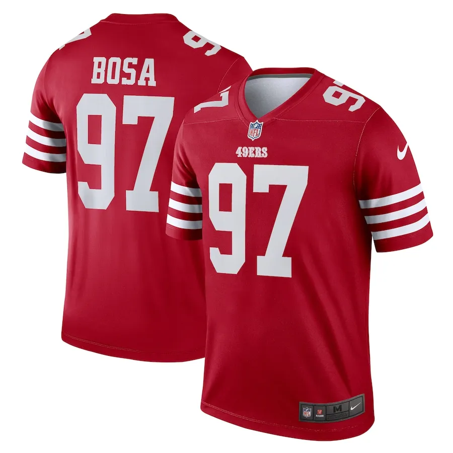 Nick Bosa San Francisco 49ers Nike Team Legend Jersey - Scarlet