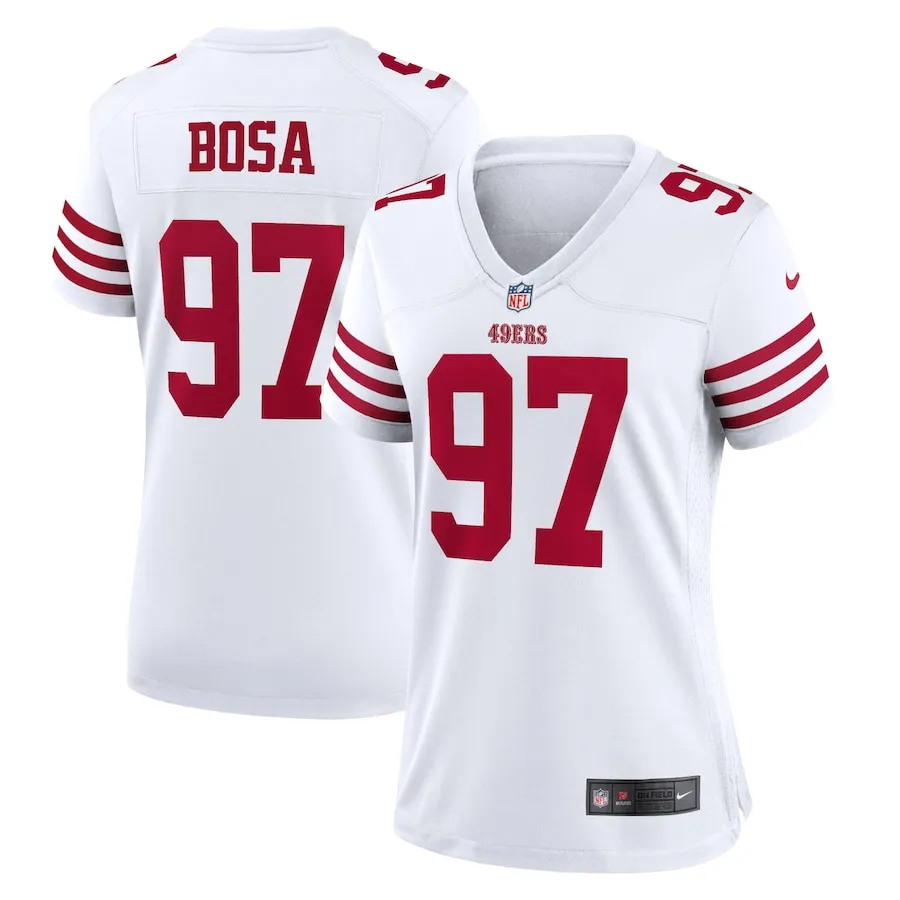 Nick Bosa San Francisco 49ers Nike Women's Game Jersey - White