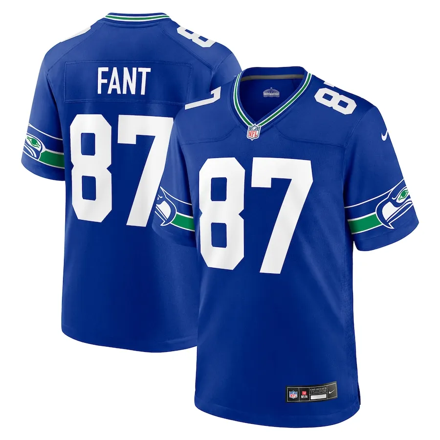 Noah Fant Seattle Seahawks Nike Alternate Game Jersey - Royal
