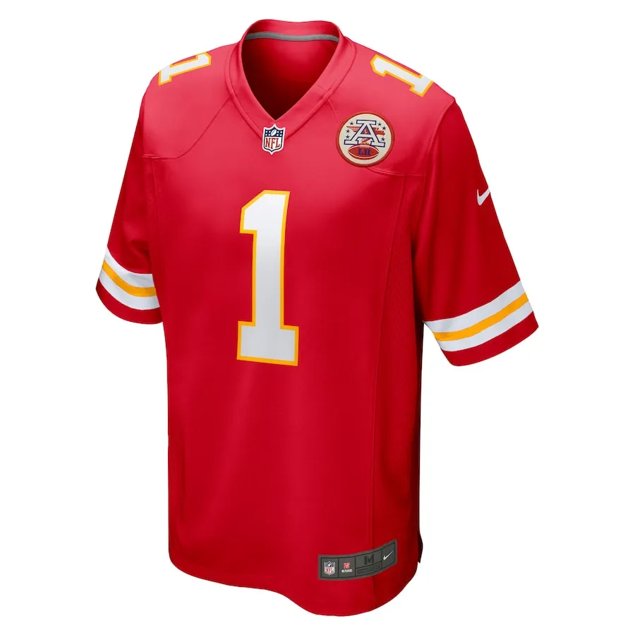 Number 1 Dad Kansas City Chiefs Nike Game Jersey - Red