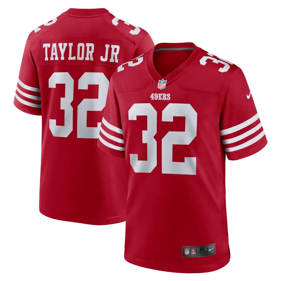 Patrick Taylor Jr. San Francisco 49ers Nike Team Game Jersey -  Scarlet