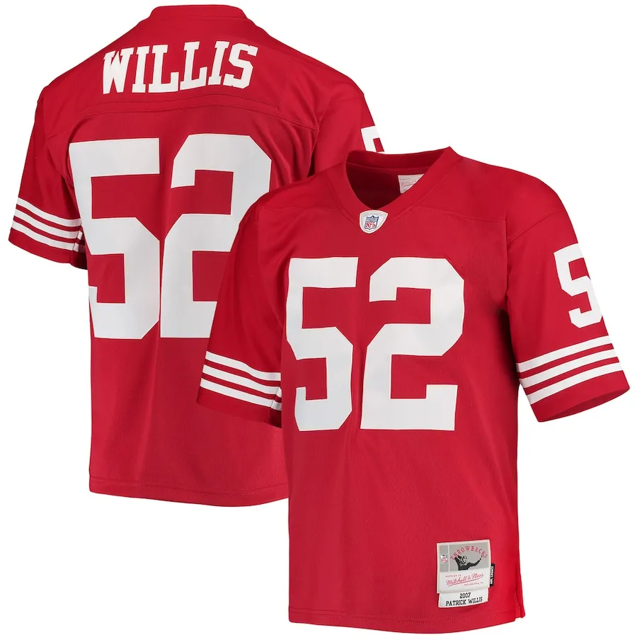 Patrick Willis San Francisco 49ers Mitchell &amp Ness Legacy Replica Jersey - Scarlet