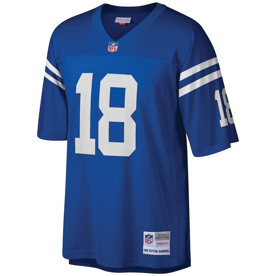 Peyton Manning Indianapolis Colts Mitchell &amp Ness Legacy Replica Jersey - Royal