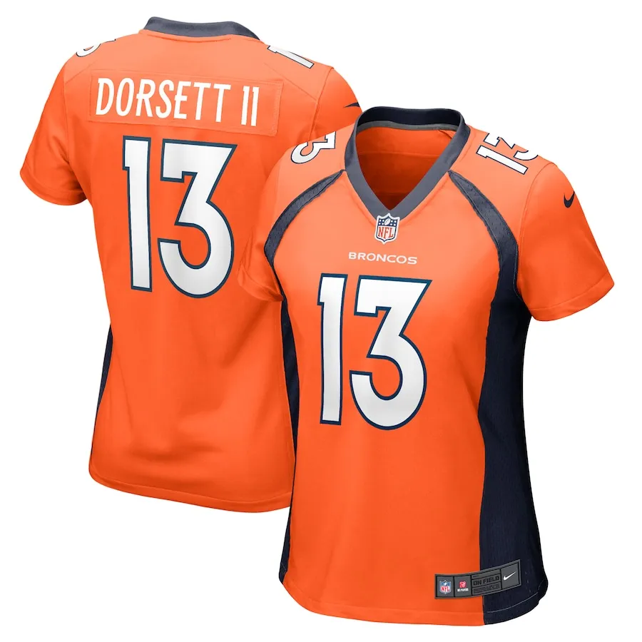 Phillip Dorsett II Denver Broncos Nike Women's Team Game Jersey -  Orange
