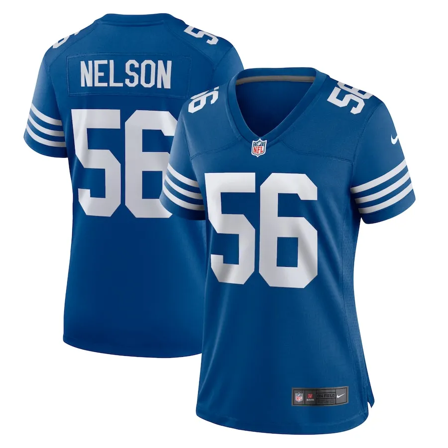 Quenton Nelson Indianapolis Colts Nike Women's Alternate Game Jersey - Royal