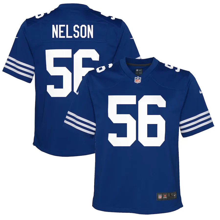 Quenton Nelson Indianapolis Colts Nike Youth Alternate Game Jersey - Royal