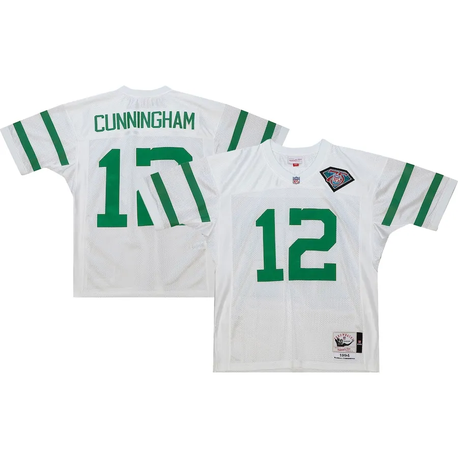 Randall Cunningham Philadelphia Eagles 1994 Mitchell &amp Ness Authentic Throwback Retired Player Jersey - White