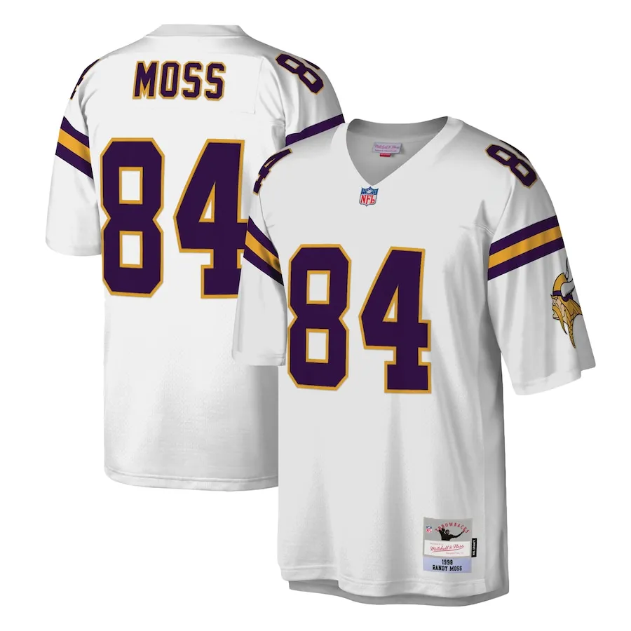 Randy Moss Minnesota Vikings Mitchell &amp Ness Legacy Replica Jersey - White