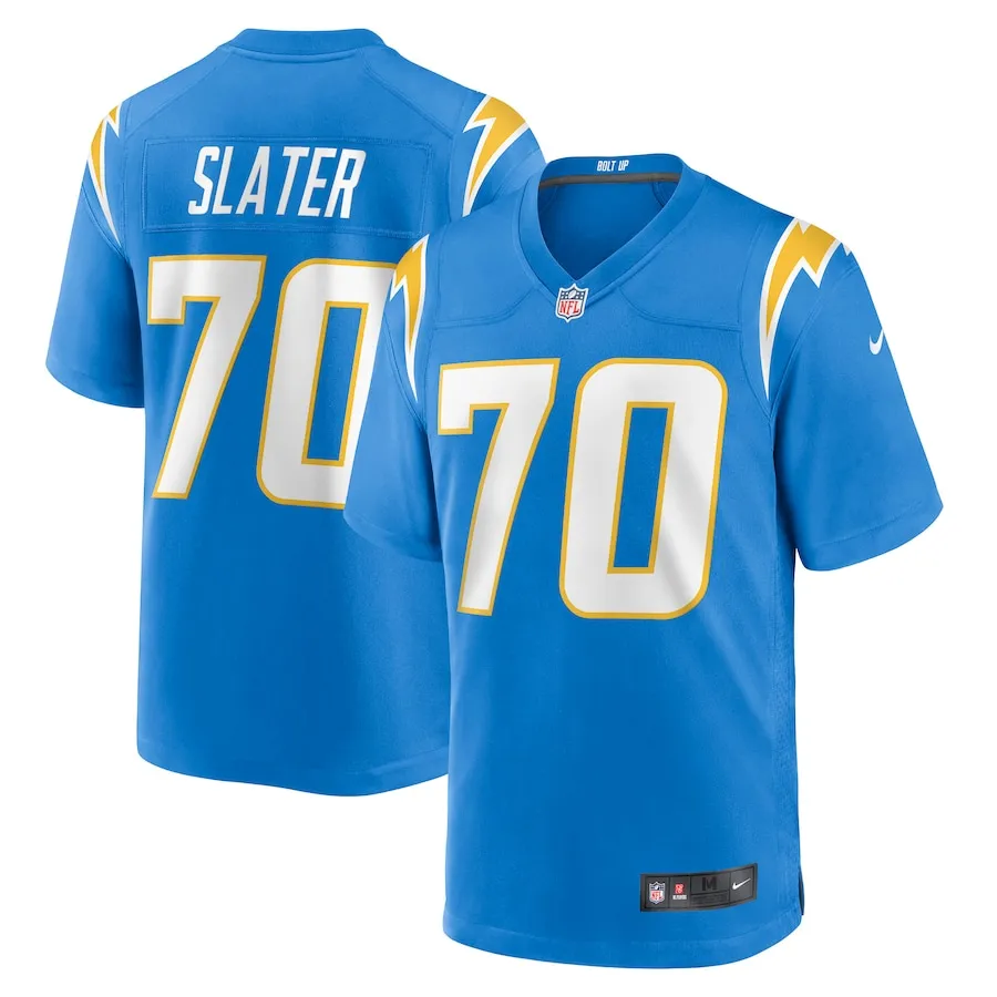 Rashawn Slater Los Angeles Chargers Nike Game Jersey - Powder Blue 6324
