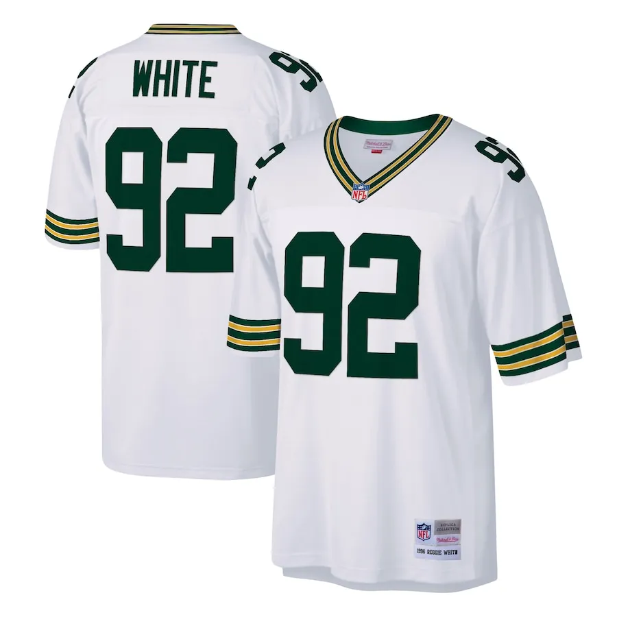 Reggie White Green Bay Packers Mitchell &amp Ness Legacy Replica Jersey - White