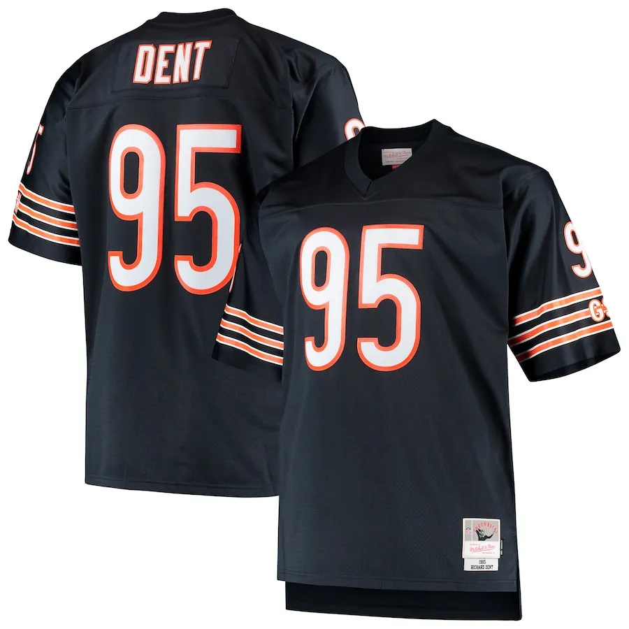Richard Dent Chicago Bears Mitchell &amp Ness Big &amp Tall 1985 Retired Player Replica Jersey - Navy
