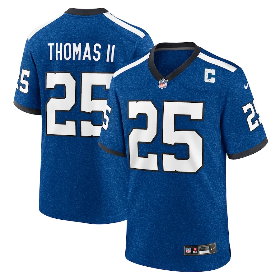 Rodney Thomas II Indianapolis Colts Nike Alternate Game Jersey - Blue