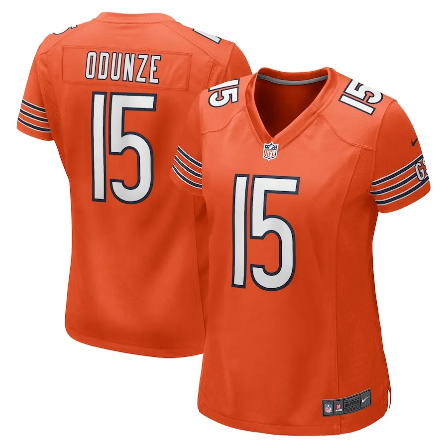 Rome Odunze Chicago Bears Nike Women's Alternate Game Jersey -  Orange