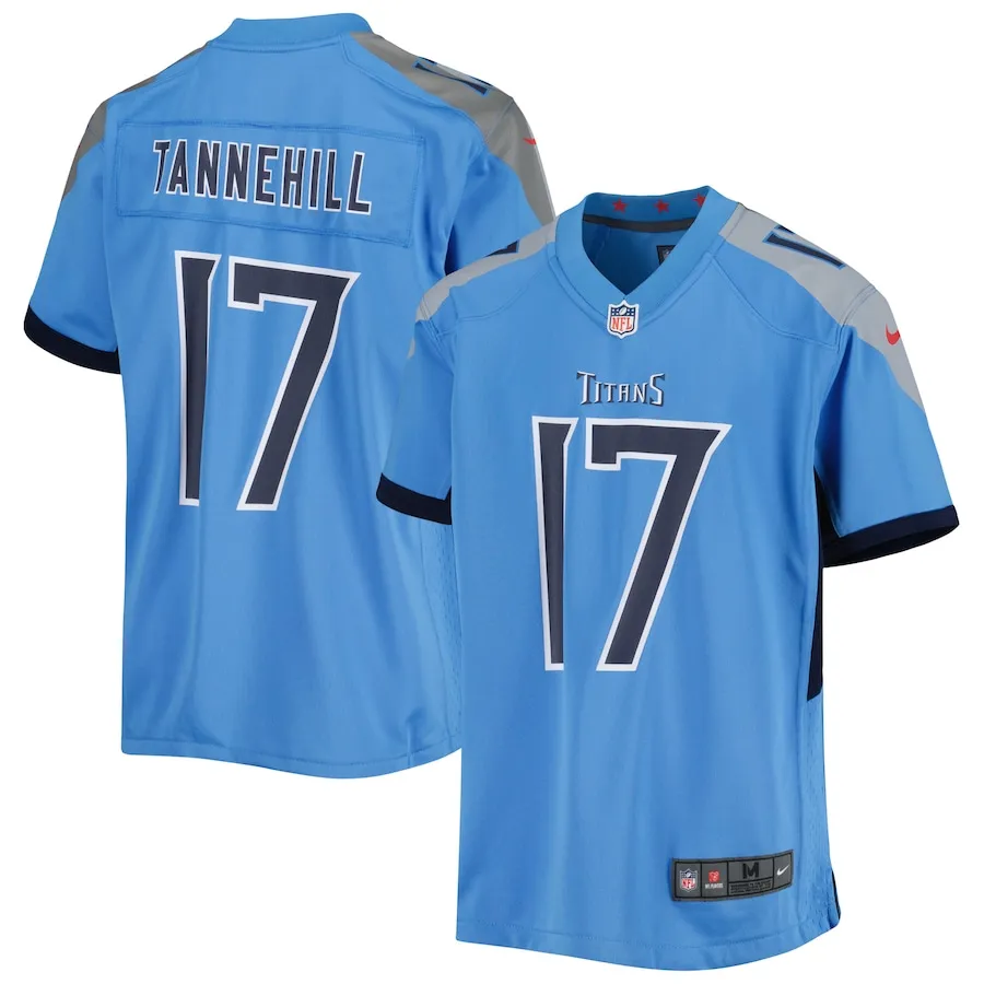 Ryan Tannehill Tennessee Titans Nike Youth Game Jersey - Light Blue 9573