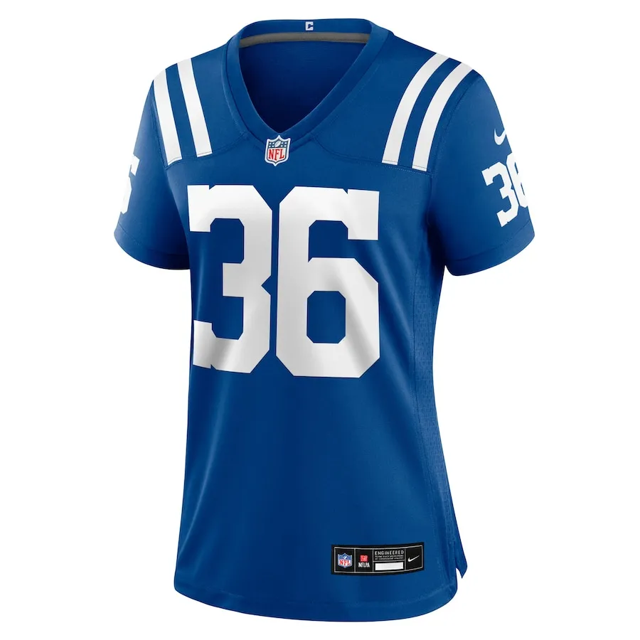 Salvon Ahmed Indianapolis Colts Nike Women's Team Game Jersey -  Royal