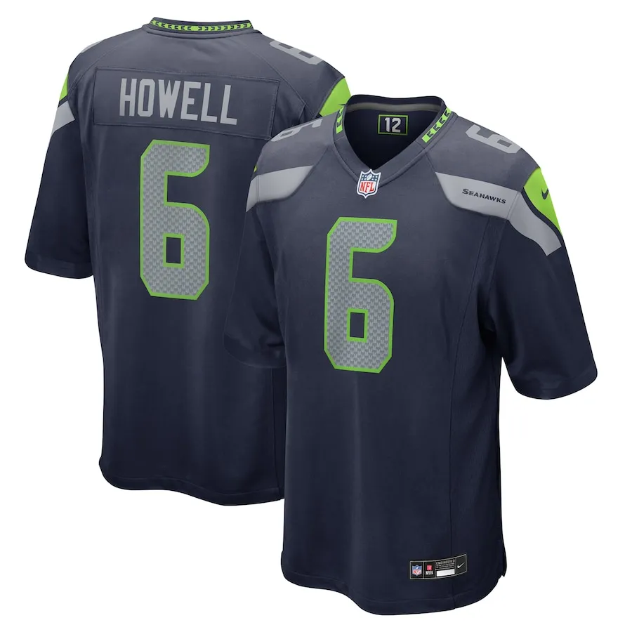 Sam Howell Seattle Seahawks Nike  Game Jersey -  College Navy