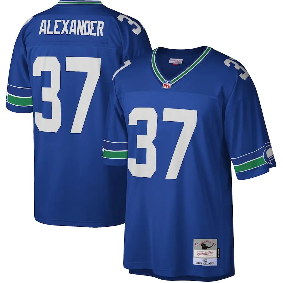 Shaun Alexander Seattle Seahawks Mitchell &amp Ness Legacy Replica Jersey - Royal