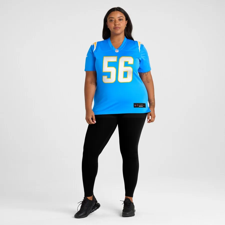 Shawne Merriman Los Angeles Chargers Nike Women's Game Retired Player Jersey - Powder Blue