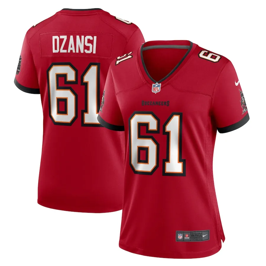 Silas Dzansi Tampa Bay Buccaneers Nike Women's  Game Jersey -  Red