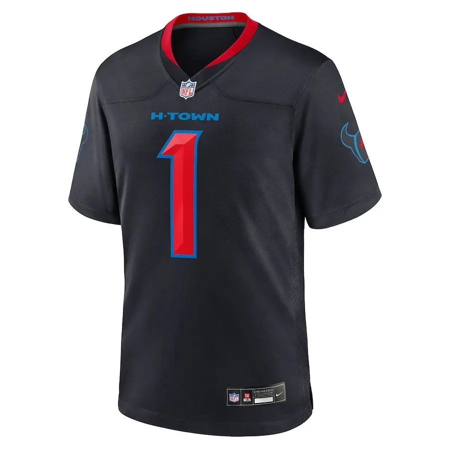 Stefon Diggs Houston Texans Nike Alternate Game Jersey -  Navy