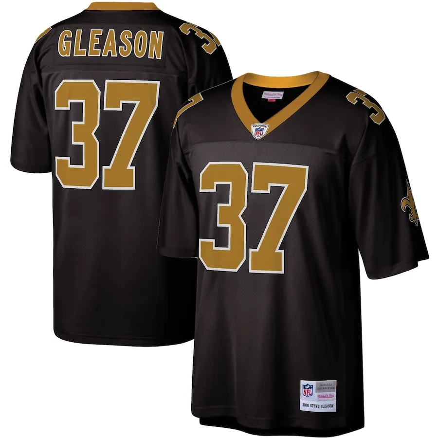 Steve Gleason New Orleans Saints Mitchell &amp Ness Legacy Replica Jersey - Black
