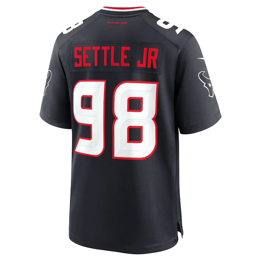 Tim Settle Jr. Houston Texans Nike Team Game Jersey -  Navy