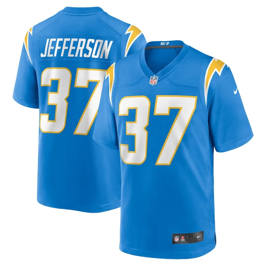 Tony Jefferson Los Angeles Chargers Nike Team Game Jersey -  Powder Blue 3747