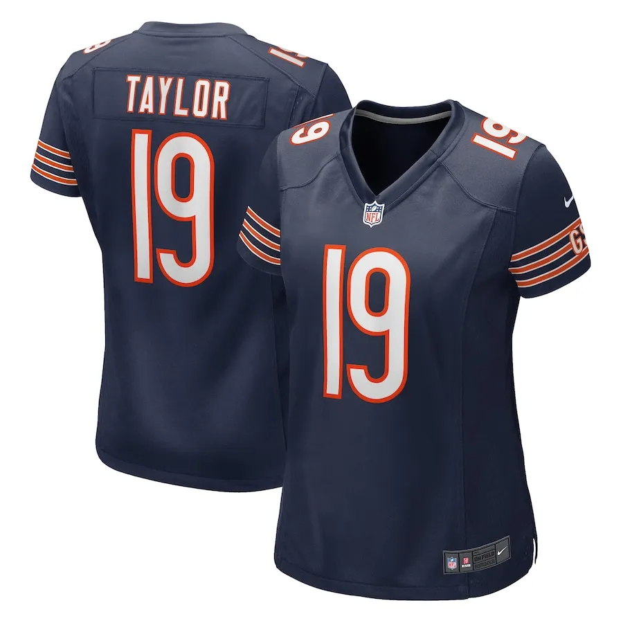 Tory Taylor Chicago Bears Nike Women's  Game Jersey -  Navy