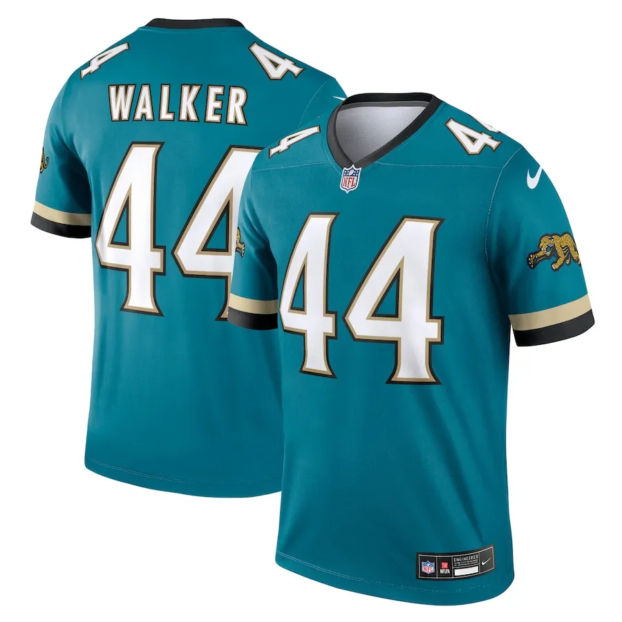 Travon Walker Jacksonville Jaguars Nike Alternate Legend Jersey - Teal