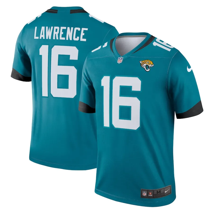 Trevor Lawrence Jacksonville Jaguars Nike Team Legend Jersey - Teal