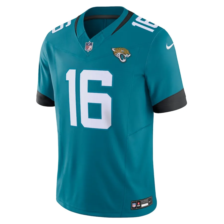 Trevor Lawrence Jacksonville Jaguars Nike Vapor F.U.S.E. Limited Jersey - Teal