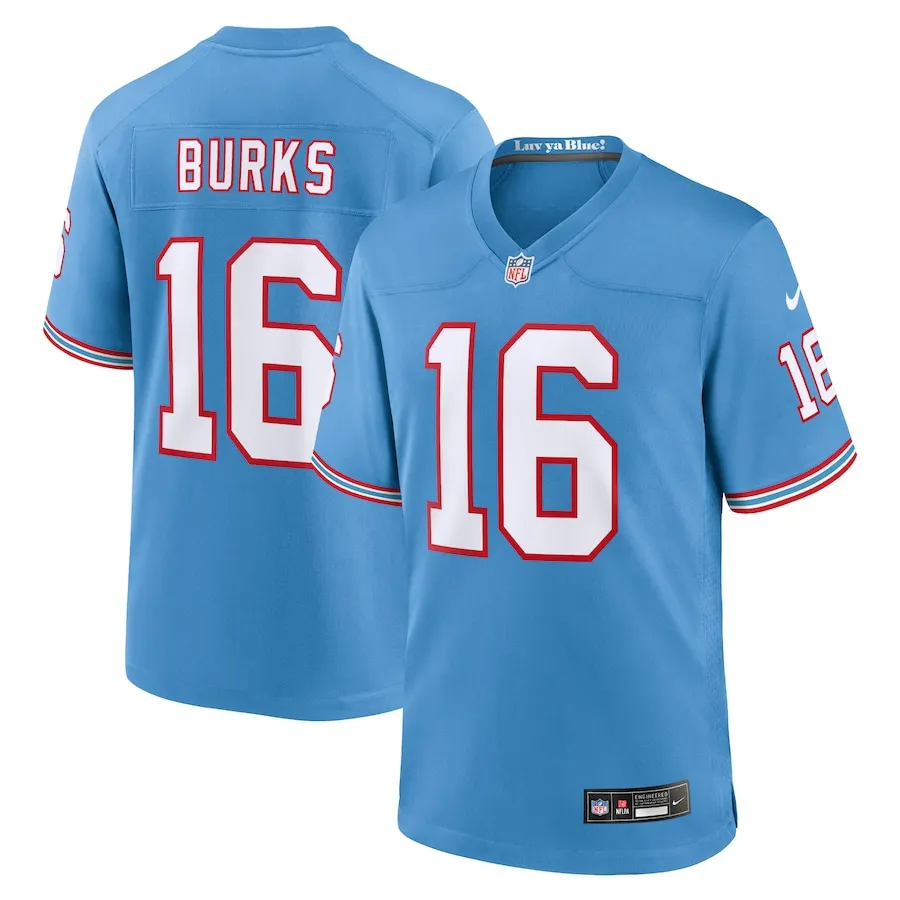 Treylon Burks Tennessee Titans Nike Youth Alternate Game Jersey - Light Blue