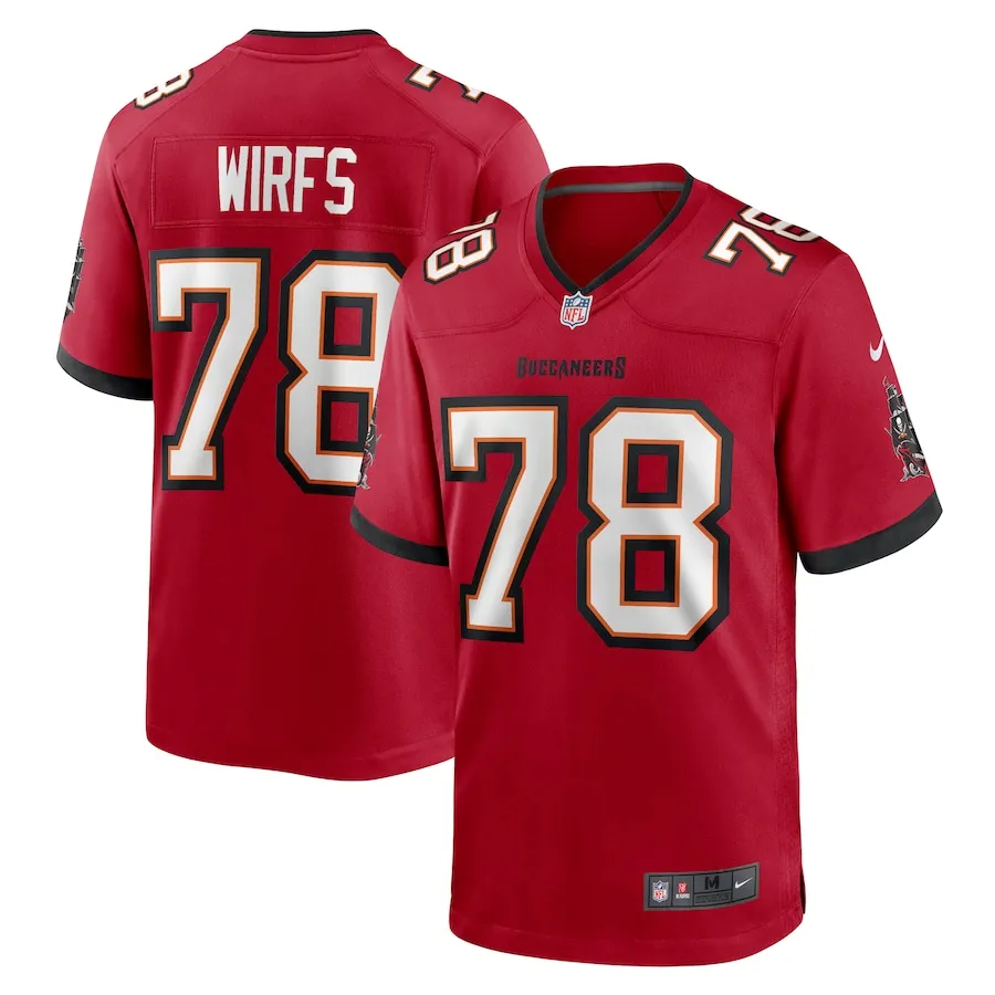 Tristan Wirfs Tampa Bay Buccaneers Nike  Game Jersey -  Red