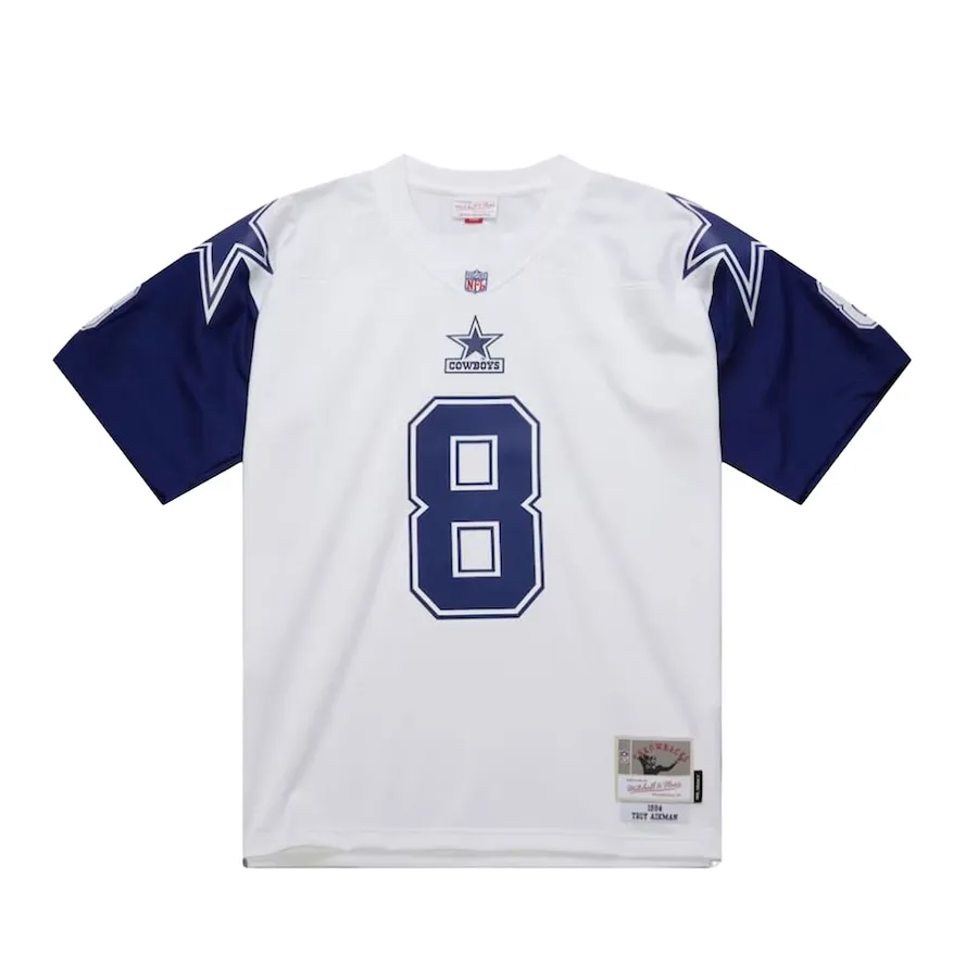 Troy Aikman Dallas Cowboys Mitchell &amp Ness 1994 Alternate Legacy Replica Jersey - White